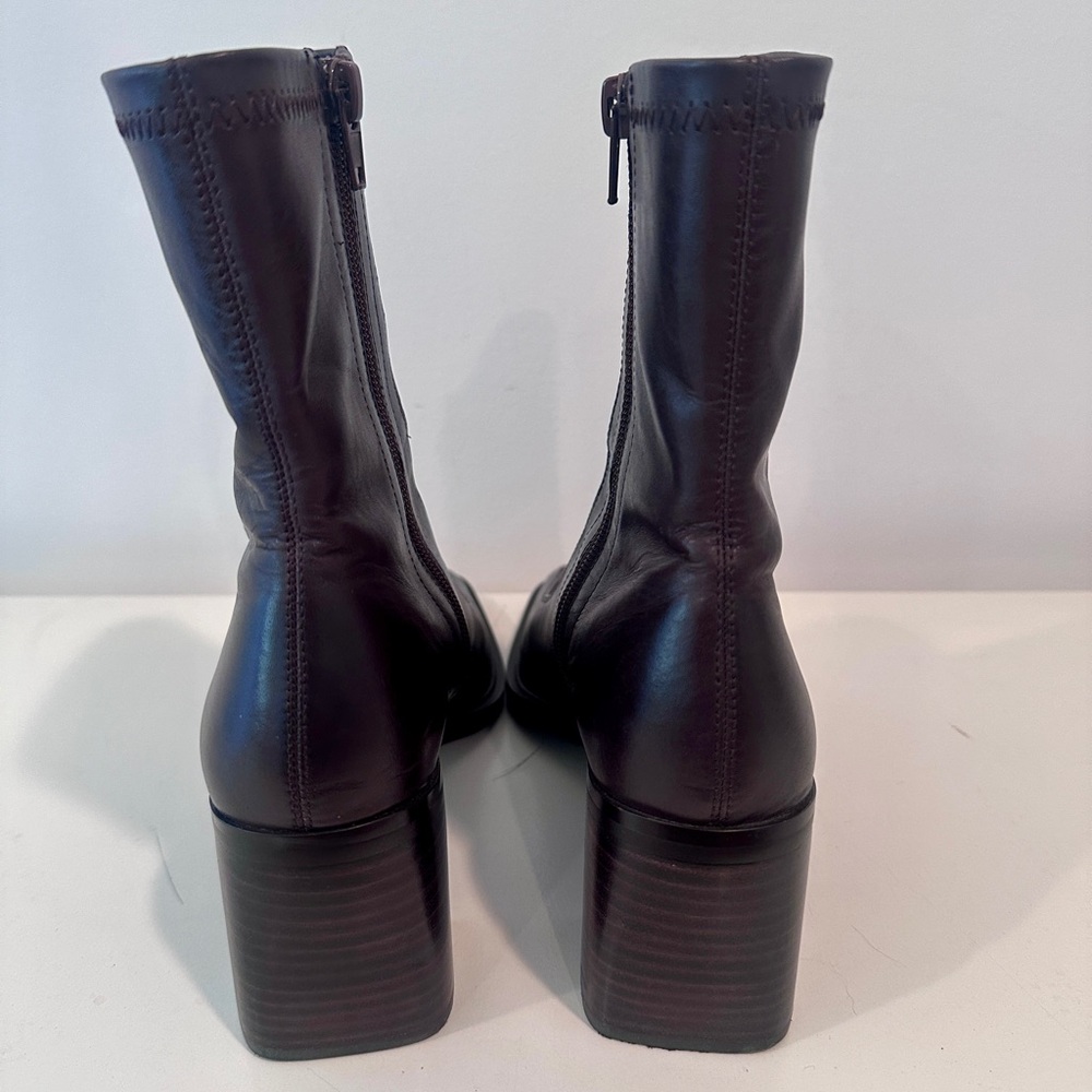 Tony Bianco Dusty Choc Como size 6 - Picture 4 of 6